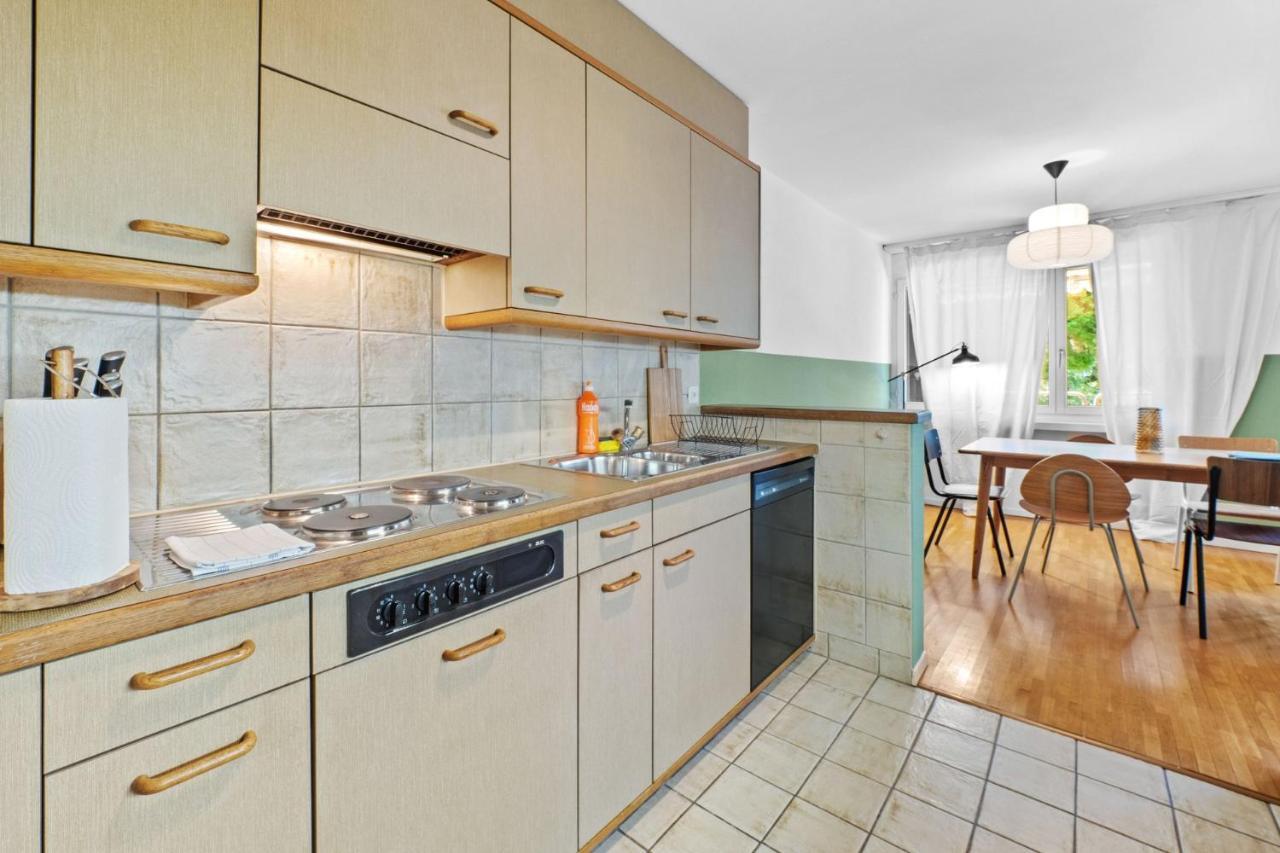 Beautiful Boutique Apartment Drahtzug16 Zürich Buitenkant foto